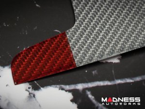 Alfa Romeo Giulia Interior Mirror Holder Frame - Carbon Fiber - Italian Theme Alfa Romeo Giulia Interior Mirror Holder Frame - Carbon Fiber - Italian Theme